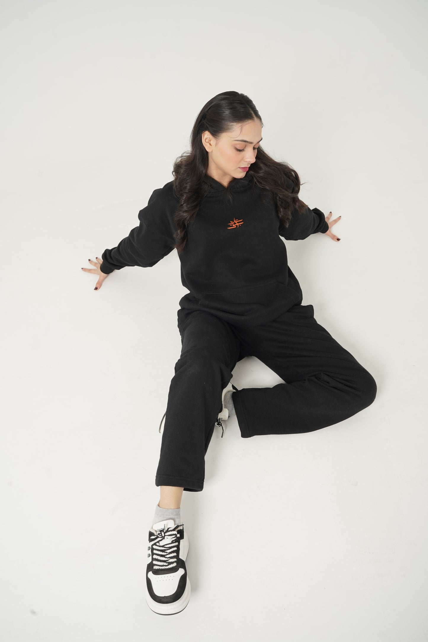 Black hoodie