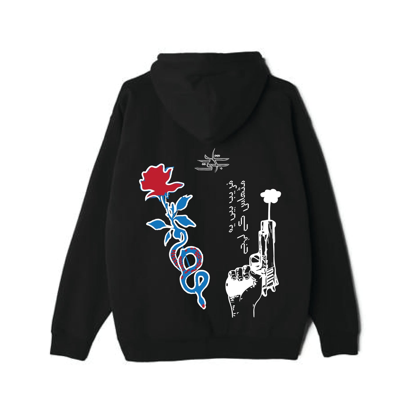 BLACK HOODIE