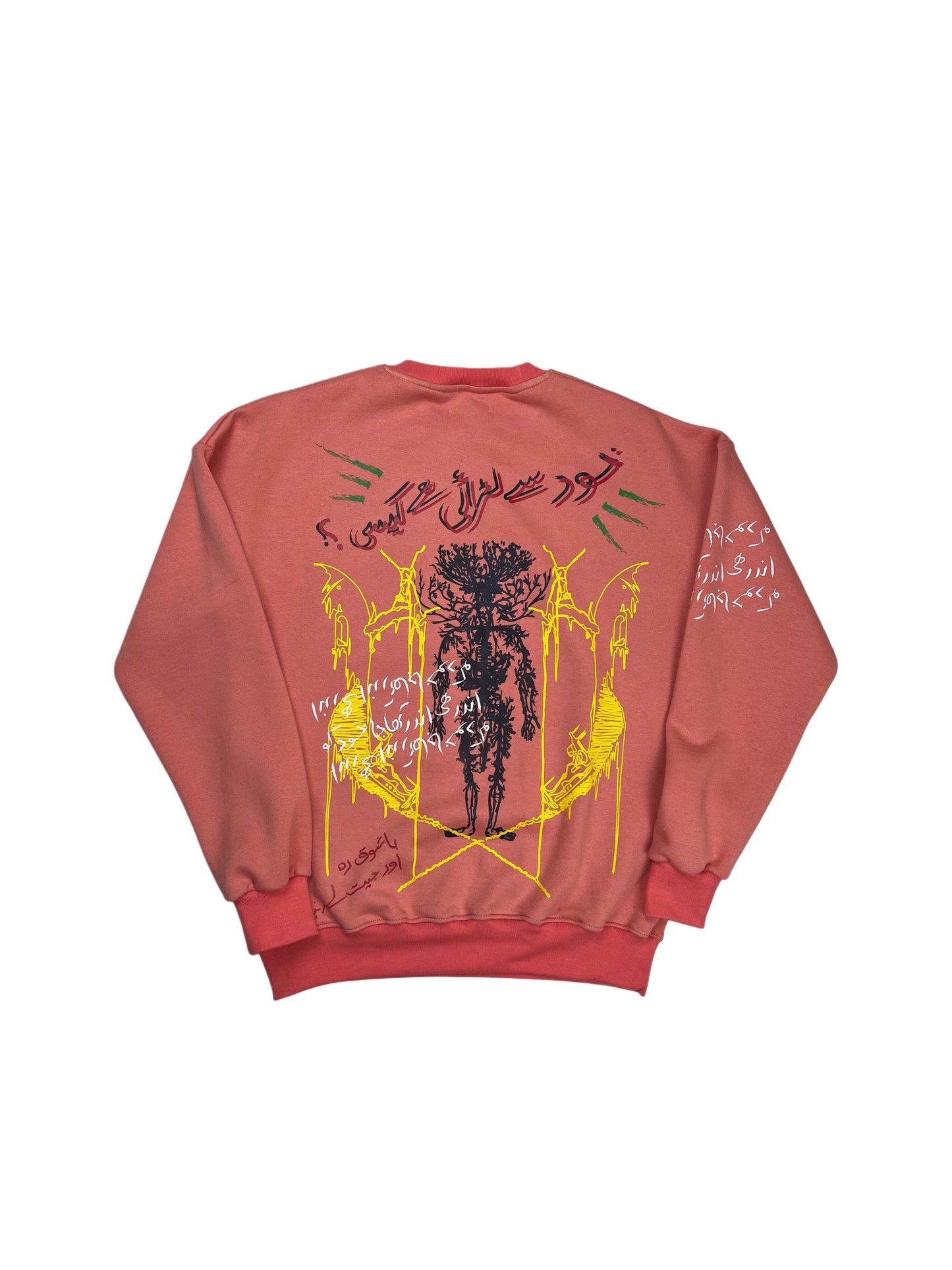 Peach sweatshirt