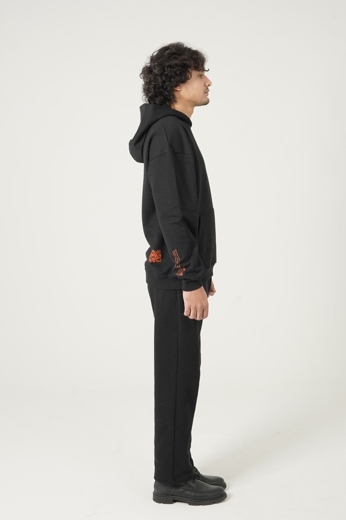 Black hoodie