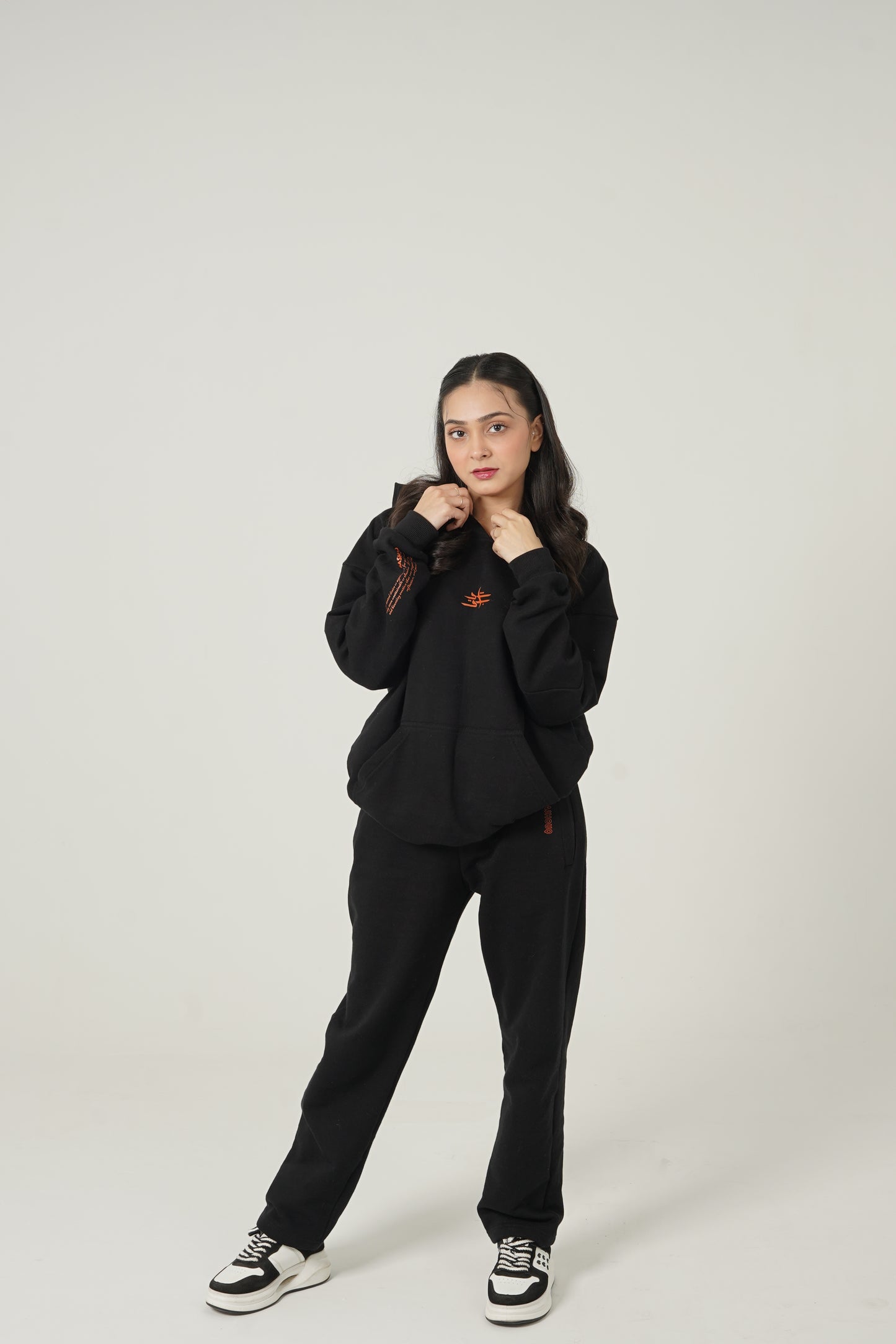 Black hoodie