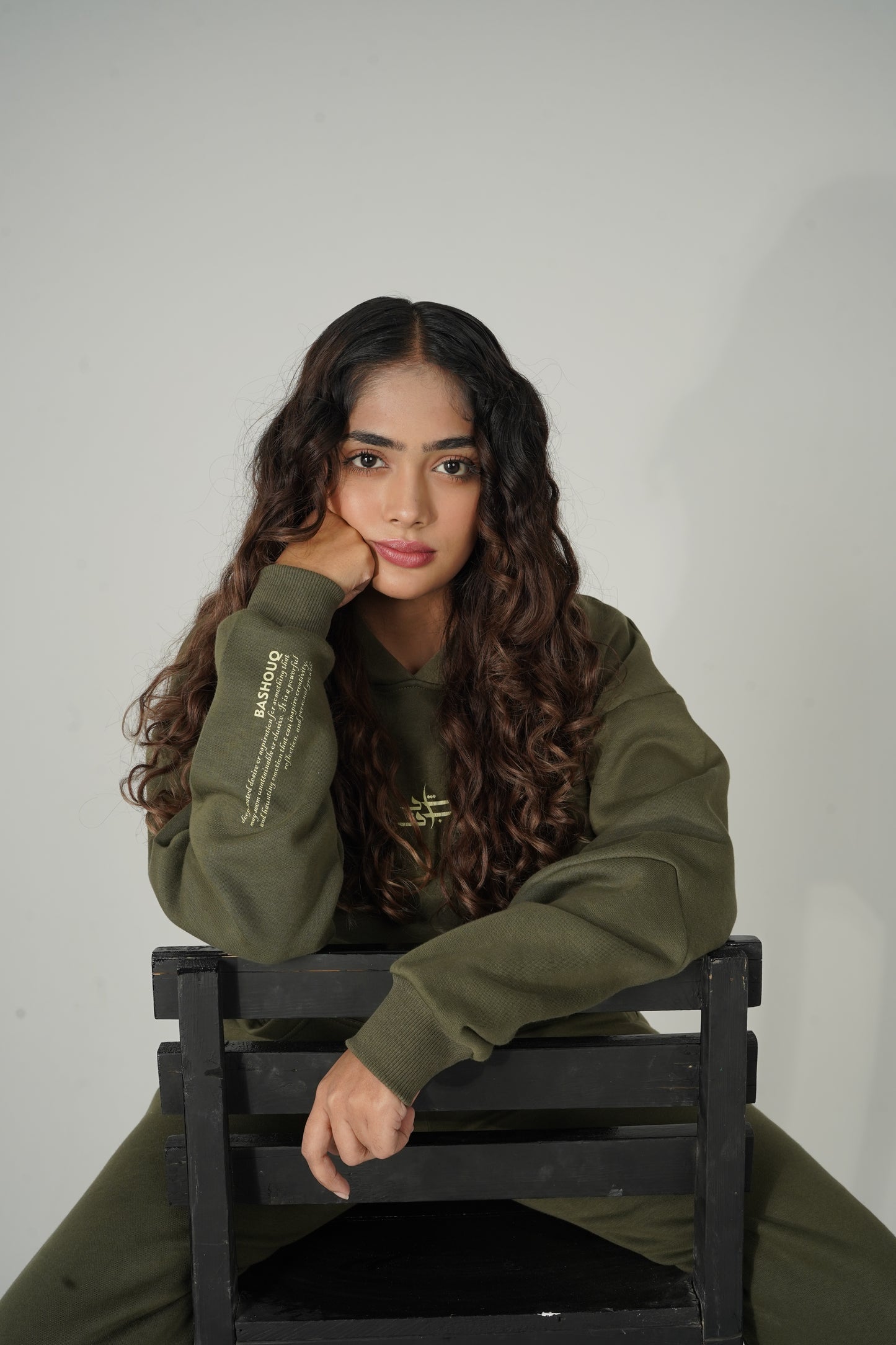 OLIVE GREEN HOODIE