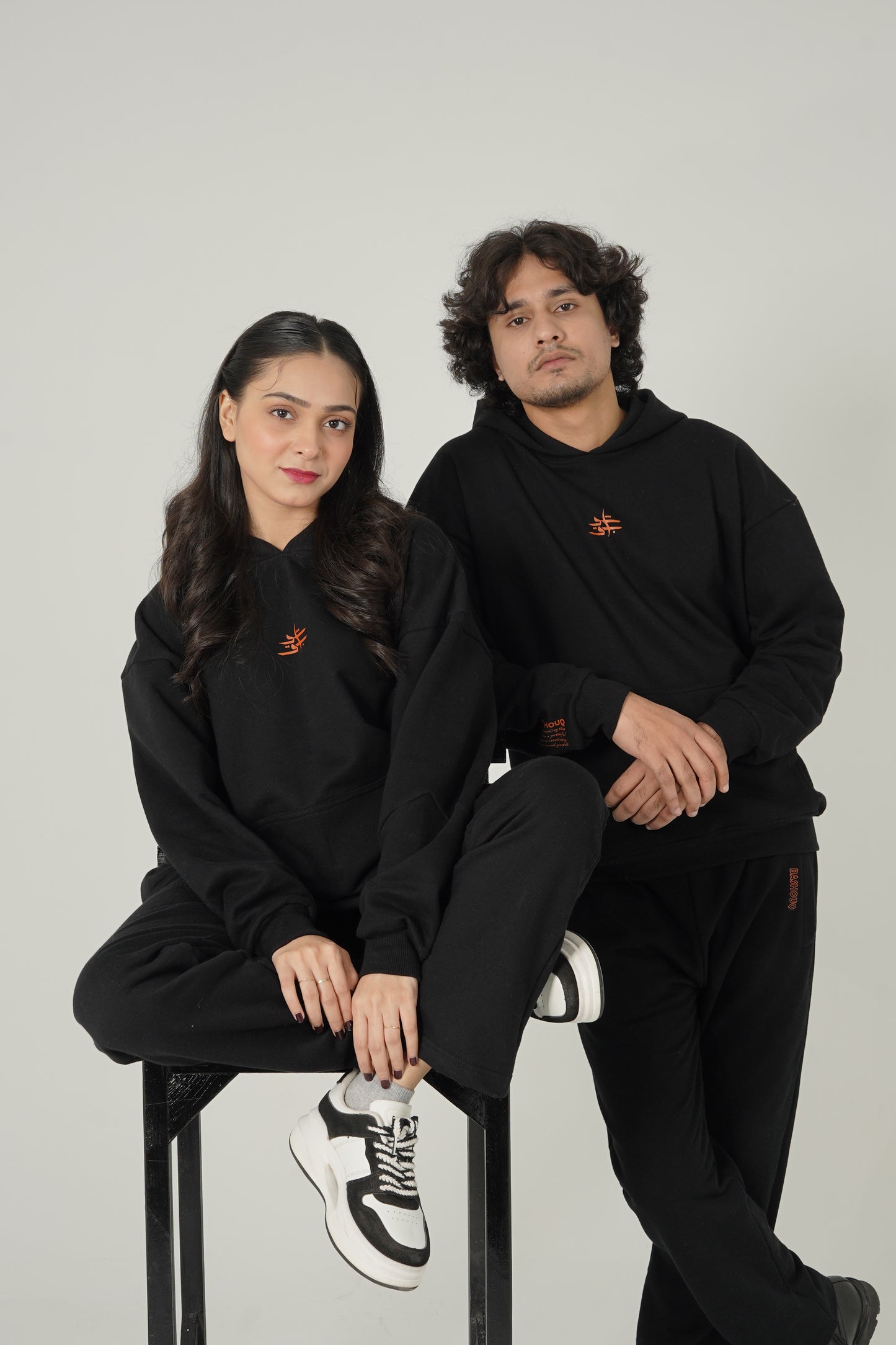 Black hoodie