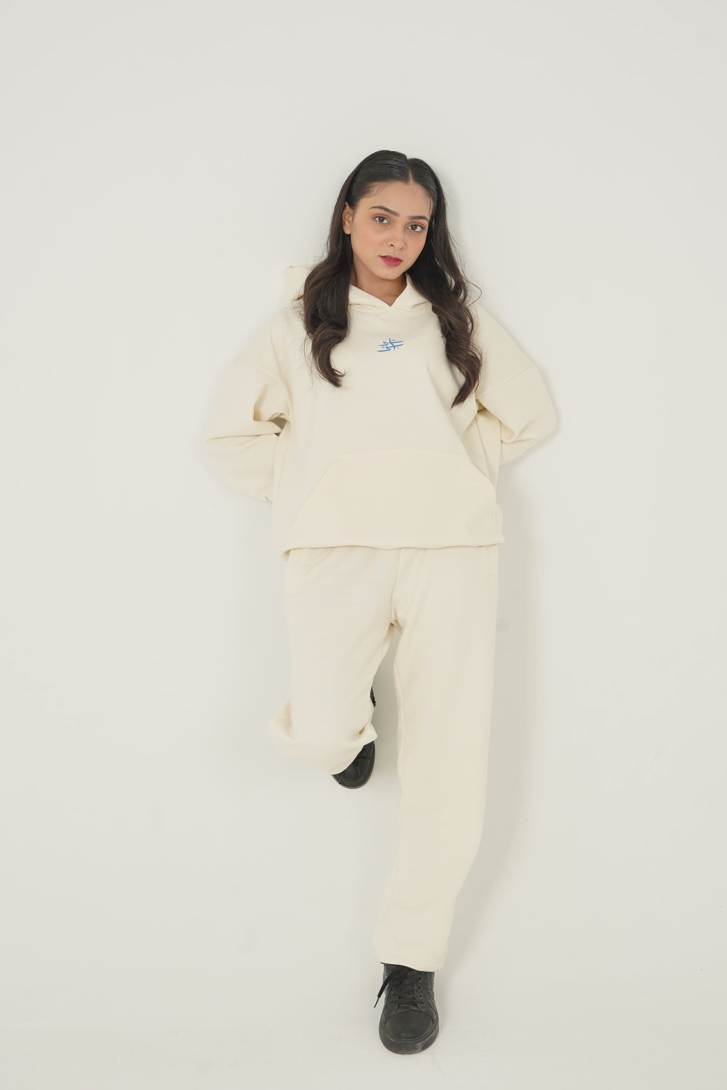 White hoodie