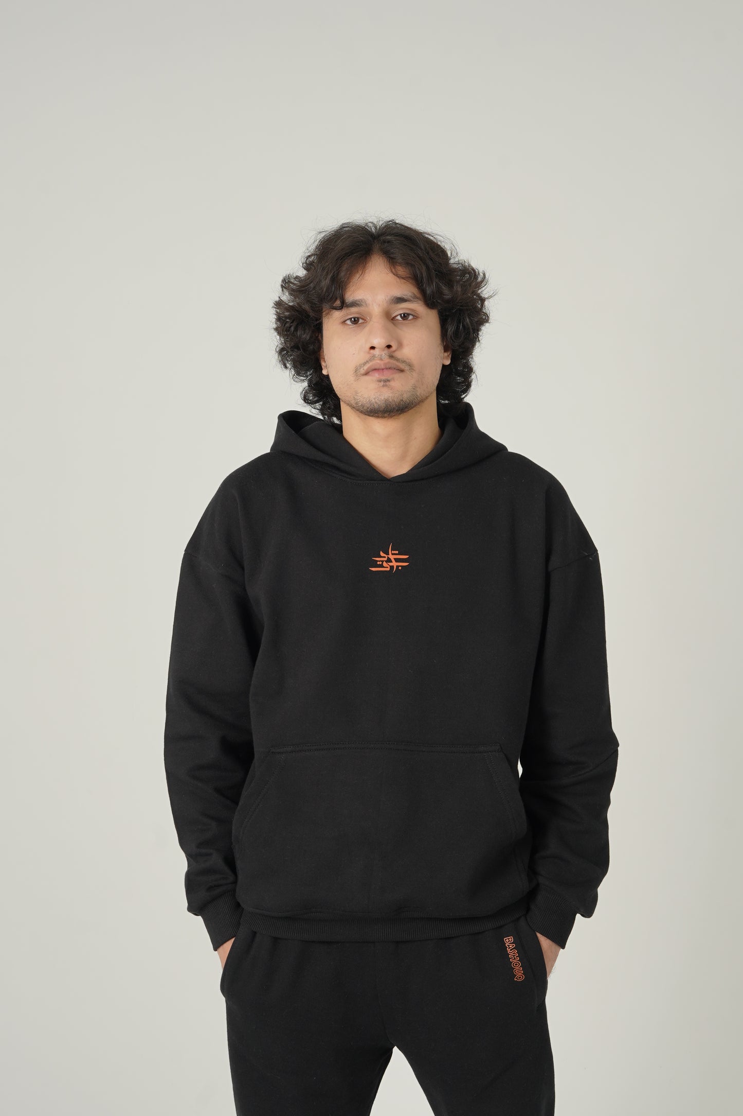 Black hoodie