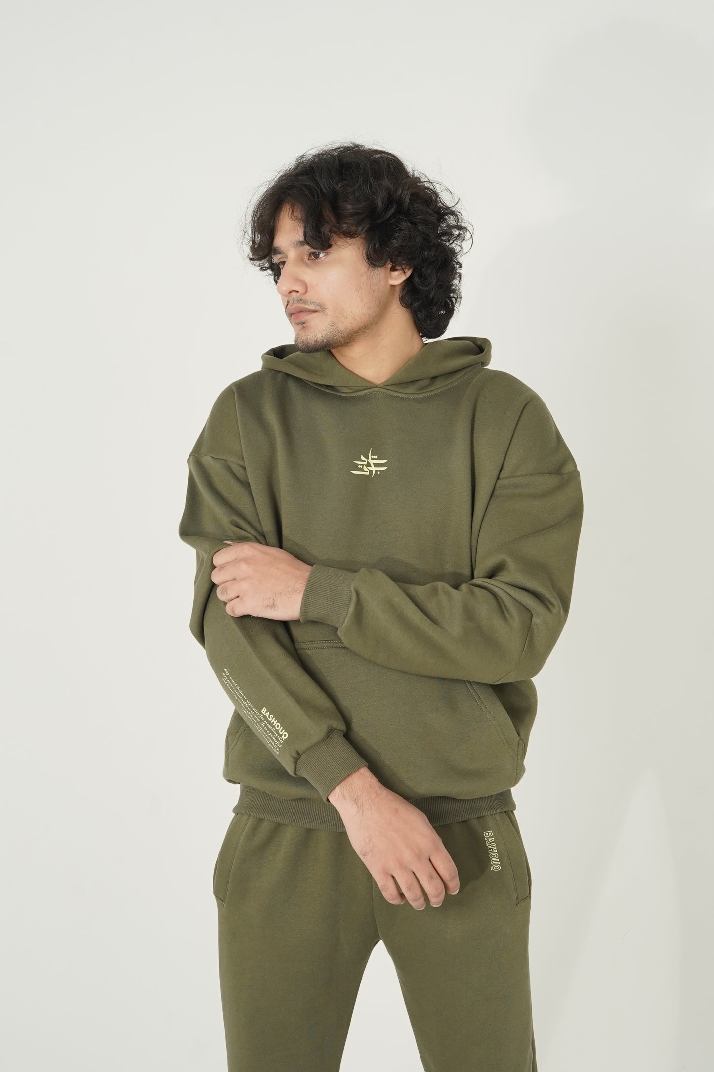 OLIVE GREEN HOODIE